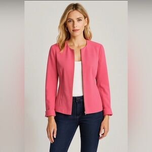 Peter Nygard Women's Vibrant Pink Blazer size 12